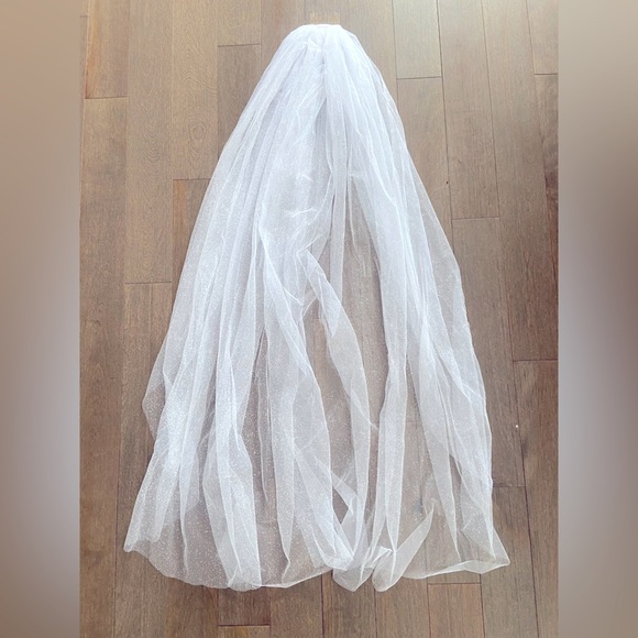 💕free‎ with purchase💕50 inch sparkle wedding veil - Picture 1 of 4